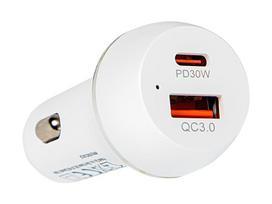 Mobilieji telefonai ir priedai // USB automobilių įkrovikliai // 75-758# Ładowarka samochodowa gniazdo 2x usb-a+usb-c 48w g48w