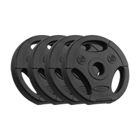 Sporto ir aktyvaus poilsio // Sporto prekės ir įranga // Obciążenie bitumiczne zestaw 4x1.25kg, otwór 31mm, talerz z uchwytami, REBEL ACTIVE