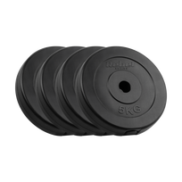Sporto ir aktyvaus poilsio // Sporto prekės ir įranga // Obciążenie bitumiczne zestaw 4x5kg, otwór 31mm, talerz klasyczny, REBEL ACTIVE