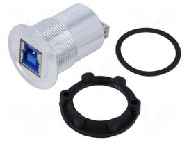 Adapter | USB A socket,USB B socket | USB 3.0 | Thread: M22 | 1÷10mm