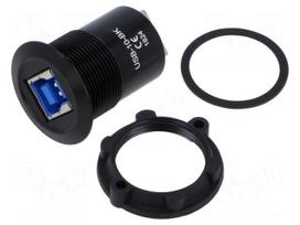 Adapter | USB A socket,USB B socket | USB 3.0 | Thread: M22 | 1÷10mm