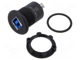 Adapter | USB A socket,USB B socket | USB 3.0 | Thread: M22 | 1÷10mm