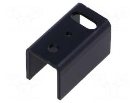 Heatsink: extruded | U | SOT32,TO126,TO220 | black | L: 25mm | W: 14mm