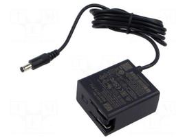 Power supply: switching | mains,plug-in | 18VDC | 1A | 18W | 88%