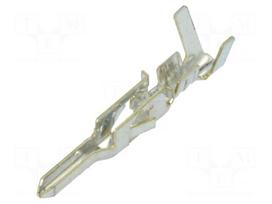 Contact | male | Mini-Fit Jr | brass | tinned | 24AWG÷18AWG | crimped