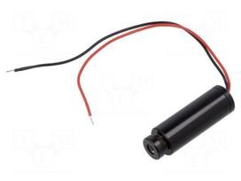 Module: laser | 1mW | blue | dot | 405nm | 2.7÷3.3VDC | 30÷90mA