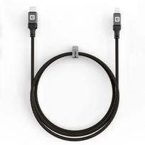 Kabelis Evelatus  USB C to Lightning Cable 2.0M 60W (MFI09) Aluminum housing braiding Black