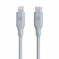 Kabelis Evelatus  Evelatus USB C to Lightning Silicone Cable 1.2M (MFI10CL) 60W / 20V3A White