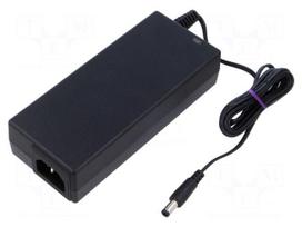 Power supply: switching | 24VDC | 3.75A | Out: 5,5/2,5 | 90W | 90÷264VAC