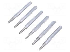 Tools set: centre punch | 213mm | 10,2,3,4,5,6 | 6pcs.