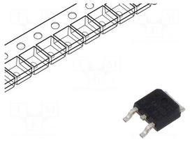 IC: voltage regulator | LDO,fixed | 3.3V | 1.5A | TO252 | SMD | LM1086