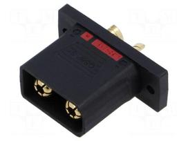 Connector: DC supply | socket | male | QS | 120A | 500V | PIN: 2 | straight