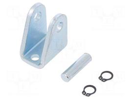 Rear eye | 20÷25mm | Kit: safet rings x2,bolt