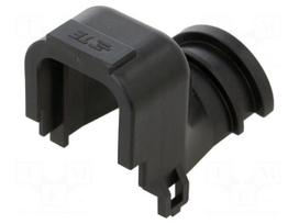 Cable hood and fastener | AMPSEAL | PIN: 35 | IP69 | straight | black