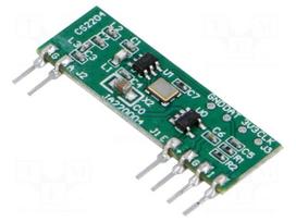 Module: RF | FM transmitter | FSK | 868.35MHz | 2.2÷3.6VDC | 10dBm | THT