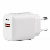 Mobilieji telefonai ir priedai // USB tinklo įkrovikliai // Ładowarka sieciowa pro-09 usb + usb-c 20w quick charge 230v amio-02935