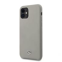 Nugarėlės dėklai Mercedes-Benz Apple iPhone 11 Liquid Silicone Case Grey