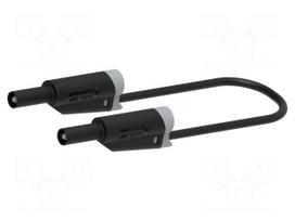 Test lead | 20A | banana plug 4mm,both sides | Urated: 1kV | Len: 1m