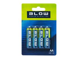 Akumuliatoriai ir baterijos // AA, AAA ir kitų dydžių baterijos, įkrovikliai – galima užsakyti // 82-516# Bateria  blow super alkaline aa lr6 blister