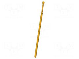 Test needle | Spring compression: 4.3mm | 6.35mm | 3A | CuBe | Ø: 1.2mm