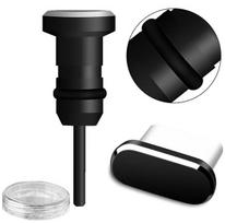 Mobilieji telefonai ir priedai // Telefono priedai // DA23 Zaślepka przeciw kurzowi usb-c 2szt  black