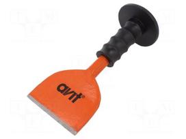 Cold chisel | flat,with splash guard | W: 80mm | Tool length: 240mm