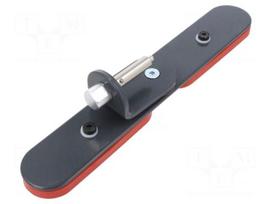 Holder | magnetic | W: 56mm | L: 260mm | H: 40mm