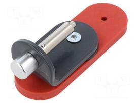 Holder | magnetic | W: 52mm | L: 120mm | H: 40mm