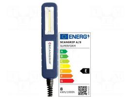 Lamp: inspection | 6000K | IP54 | 750lm | W: 31mm | L: 270mm | 100÷240VAC