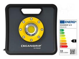 Lamp: working | 6000K | IP65 | with holder | 1700lm,3400lm | W: 266mm