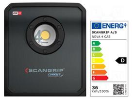 Lamp: working | 6500K | IP65 | SCANGRIP CONNECT | 400lm,4000lm | 30W