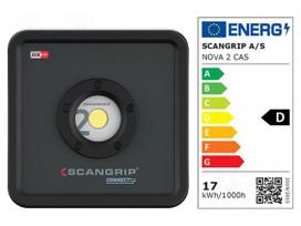Lamp: working | 6500K | IP30 | SCANGRIP CONNECT | 200lm,2000lm | H: 78mm
