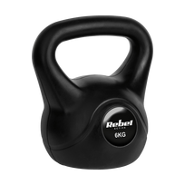 Sporto ir aktyvaus poilsio // Sporto prekės ir įranga // Kettlebell bitumiczny 6 kg REBEL ACTIVE