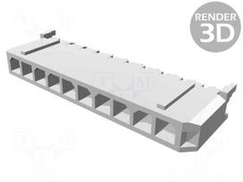 Connector: wire-board | socket | male | PIN: 10 | Micro-Fit 3.0 | THT
