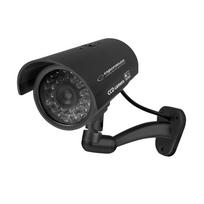 Įrankiai ir matavimo prietaisai // Įrankių, priedų naujienos // ECA102K Esperanza atrapa kamery monitoringu spectre czarna