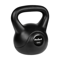 Sporto ir aktyvaus poilsio // Sporto prekės ir įranga // Kettlebell bitumiczny 18 kg REBEL ACTIVE