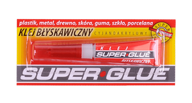 Įrankiai ir matavimo prietaisai // Statybinės ir montavimo medžiagos // Klej uniwersalny Super Glue