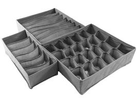 Produktai namams ir sodui // Įvairūs namų ir buities priedai // AG126G Organizer bieliznę zestaw 3szt