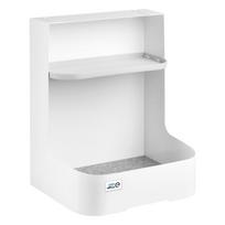 Produktai namams ir sodui // Lauke | Sodo baldai // Pojemnik podbiurkowy / organizer z półką na akcesoria Ergo Office, biały, max. 5kg,  ER-442