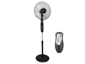 Klimato priemonės // Ventiliatoriai // 44-076# Wentylator stojący 16" 60w lcd + pilot czarny
