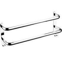 TV, SAT, HDMI, DVI kabeliai ir priedai // Konektori, aksesuāri un instrumenti koaksiālajiem kabeļiem // AG988B Wieszak ścienny 57cm srebrny