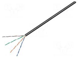 Wire | U/UTP | 4x2x23AWG | outdoor | Cat 6 | wire | Cu | unshielded | LSZH