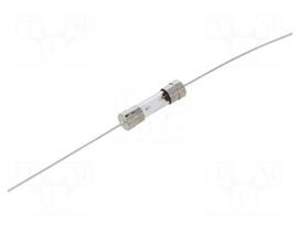 Fuse: fuse | glass | 5A | 250VAC | time-lag | 5x20mm | TSC | brass