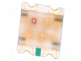 LED | RGB | SMD | 0606 | 2/3.4/3.1VDC | 1.6x1.5x0.8mm | 140° | 20mA