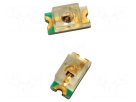 LED | blue | SMD | 1206 | 125÷400mcd | 2.8÷3.7VDC | 3x1.5x1.4mm | 40° | 20mA