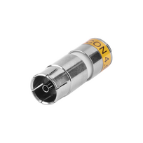 TV, SAT, HDMI, DVI kabeliai ir priedai // Konektori, aksesuāri un instrumenti koaksiālajiem kabeļiem // IECF-6-TD 4.9 TD 1,02 żeńskie (nasadka) Cabelcon