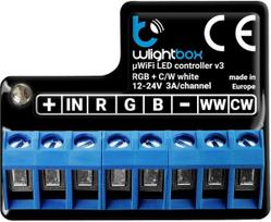 BLEBOX wLightBox v3 WiFi I/O Module 1x Input binary 1x RGBW/CCT LED output