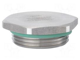 Stopper | PG21 | IP68 | brass | V-Ms-FKM-Ex | with seal | Thread: PG