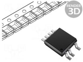 IC: PMIC | AC/DC switcher,SMPS controller | Uin: 85÷265V | SMD-8C