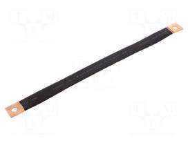 Braids | IST | insulated earthing tape | W: 20mm | 25mm2 | Ø1: 9mm | 135A